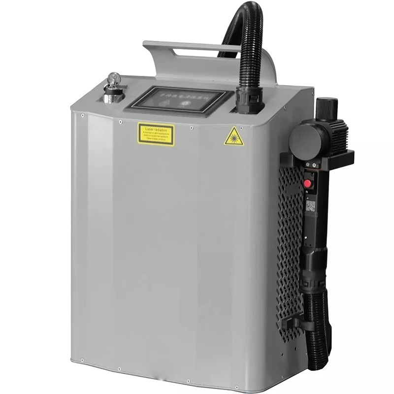 Portable Laser Rust Removal - 50w 100w 200w 300w 小型携帯式木材金属レーザークリーナー ファイバーパルスレーザー洗浄機