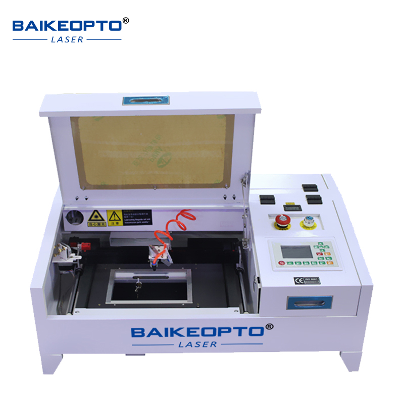 Co2 Laser Engraving Machine - BK-K3020B ミニ小型3020 Co2レーザー彫刻機 レーザーカッター 40w 50w