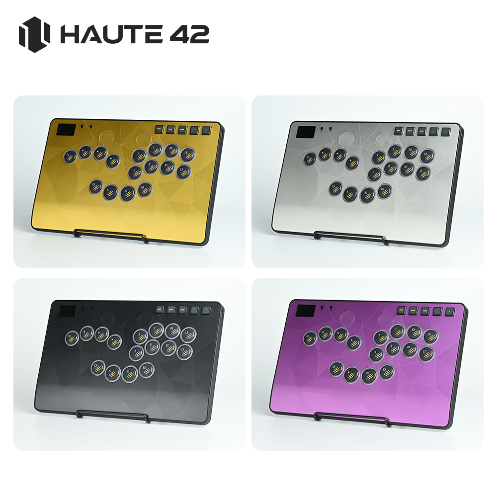 Laser Controller Board - Haute42 C-AT 磁気アルミニウム合金パネル、レーザーエッチングされたダイヤモンドパターン付き、Hauyepad C-AT コントローラー交換用パネル