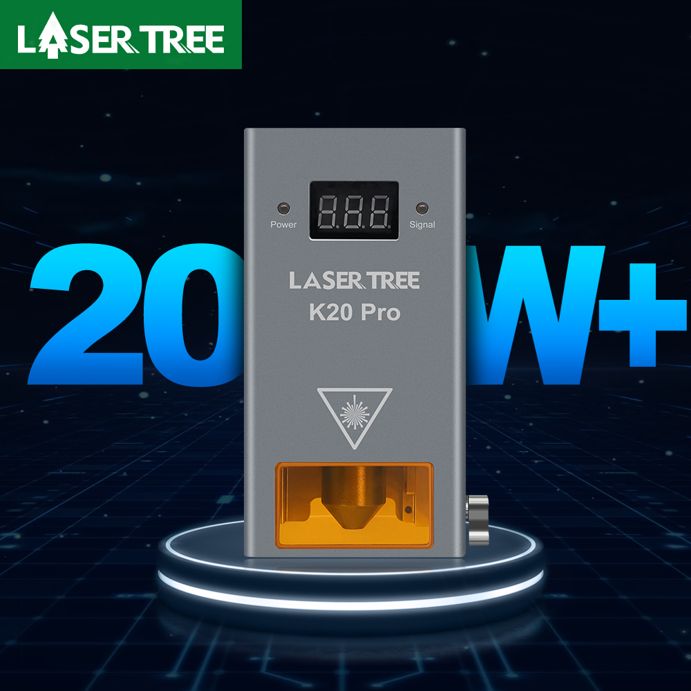 LASER TREE K20 20 ワット光出力レーザーヘッ - Industrial Laser Cutter のレビューと価格