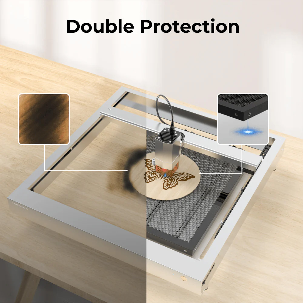 TOOCAA ハニカム作業テーブル 500*500mm 40 - Co2 Laser Engraving Machine のレビューと価格