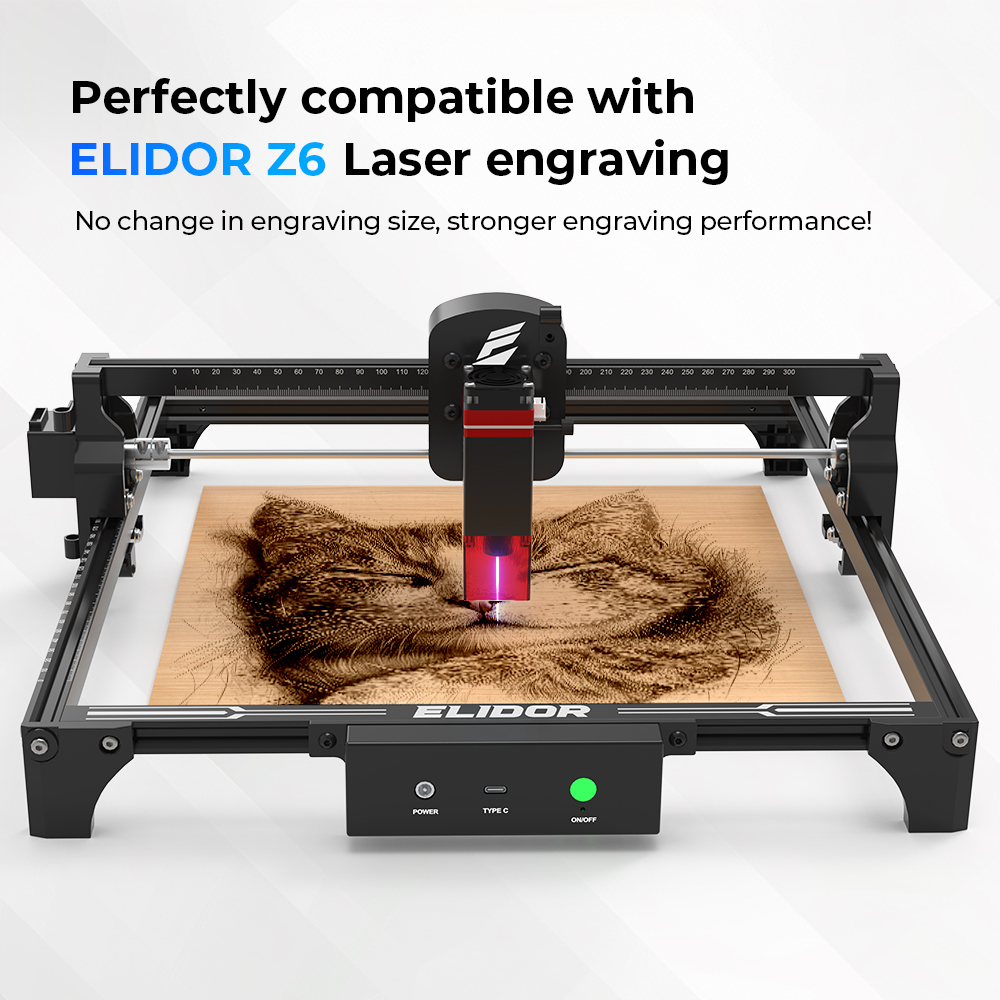 ELIDOR Z6 6W/12Wレーザーモジュールアップグレ - Industrial Laser Cutter のレビューと価格