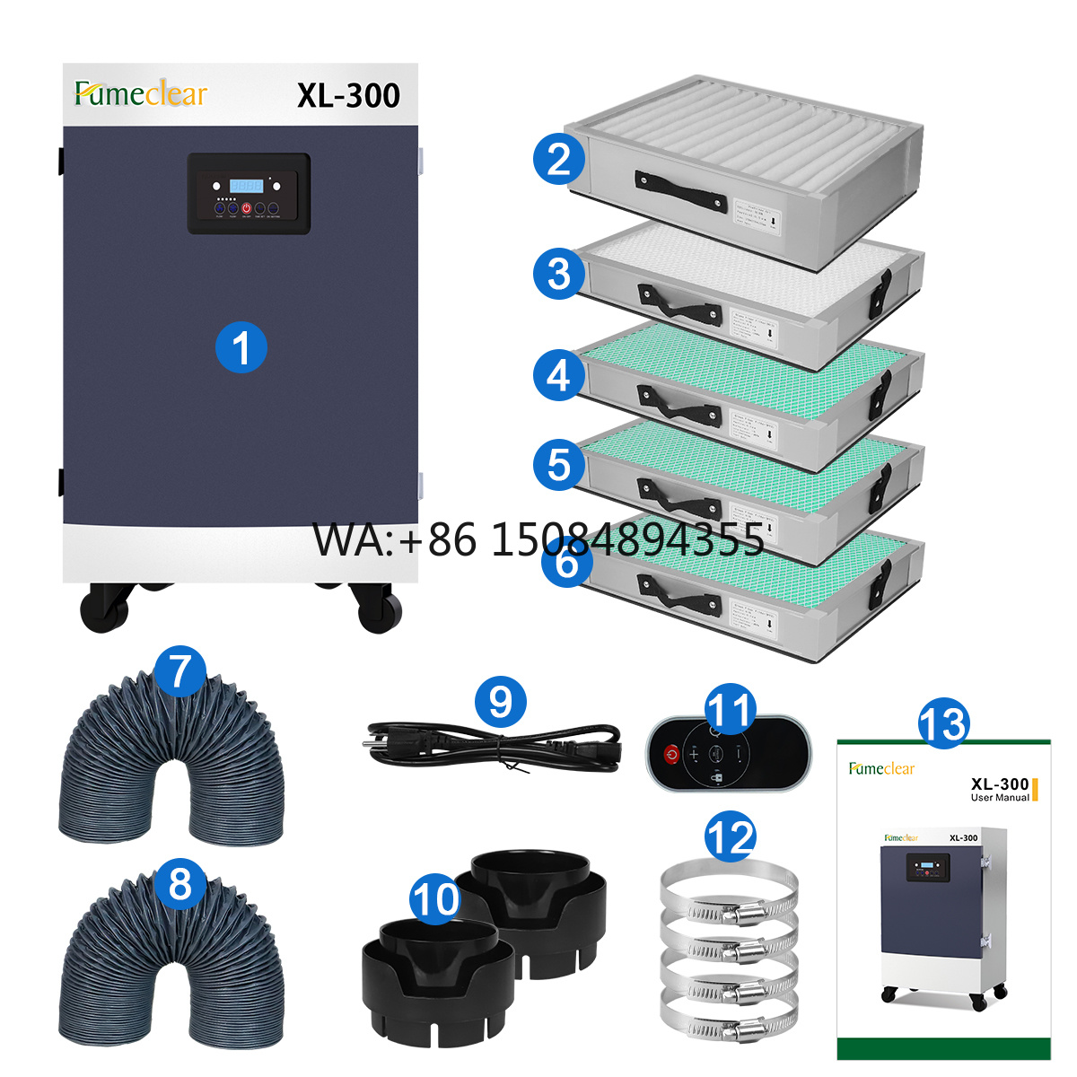 H13 330W 5段階フィルター搭載 HEPAフィルター付 - Co2 Laser Engraving Machine のレビューと価格