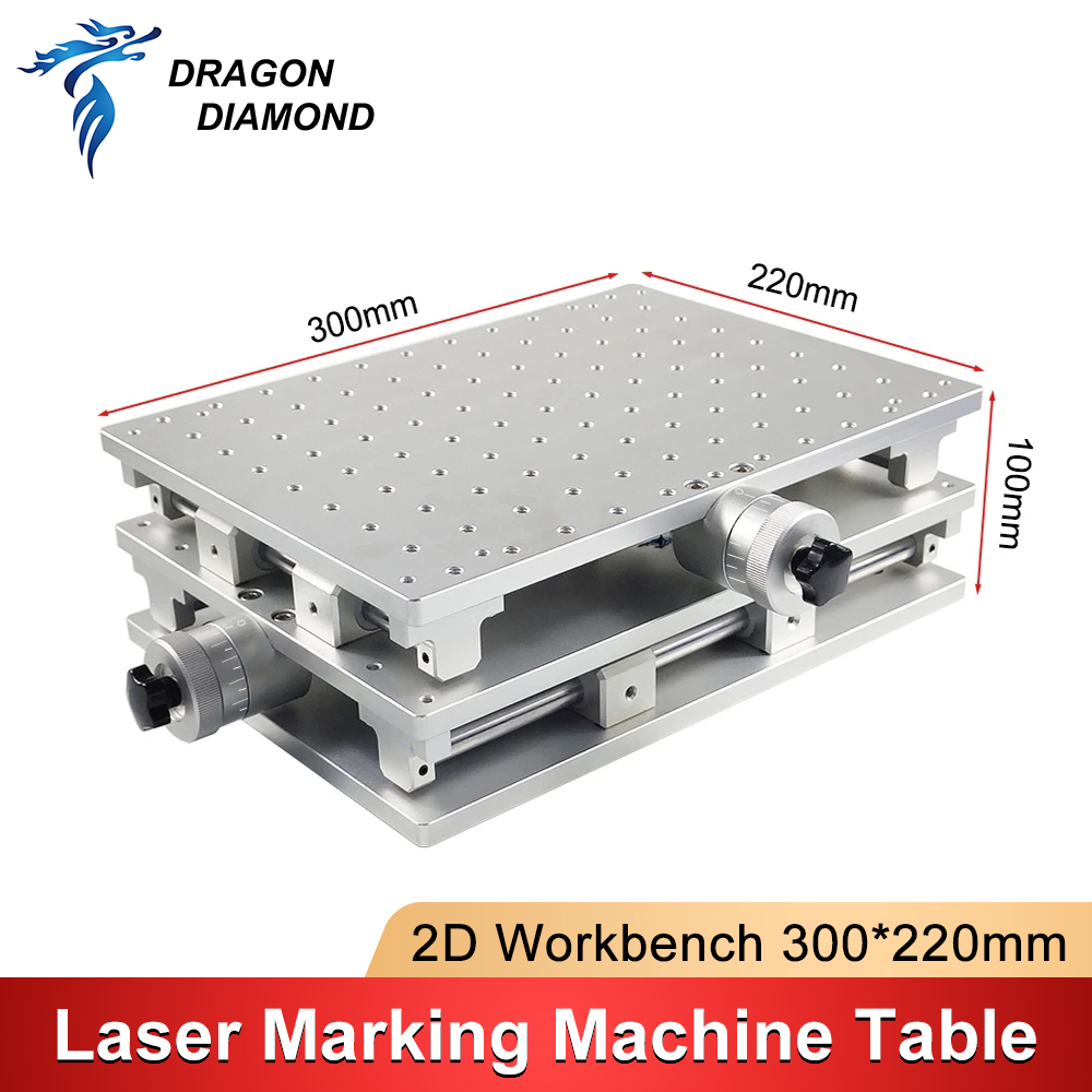 300*220mm 2DワークテーブルXY 2軸移動式アルミ - Co2 Laser Engraving Machine のレビューと価格