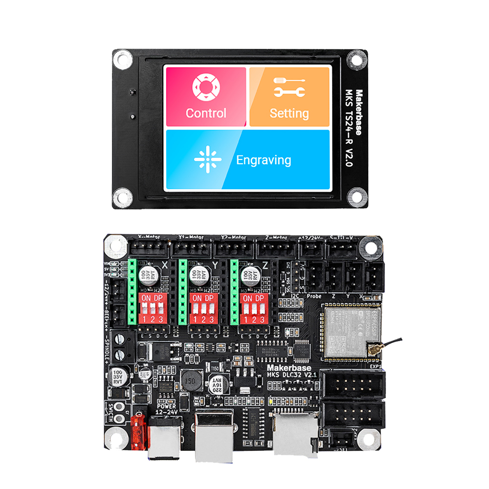 レーザー彫刻機マザーボード Makerbase MKS DL - Laser Controller Board のレビューと価格