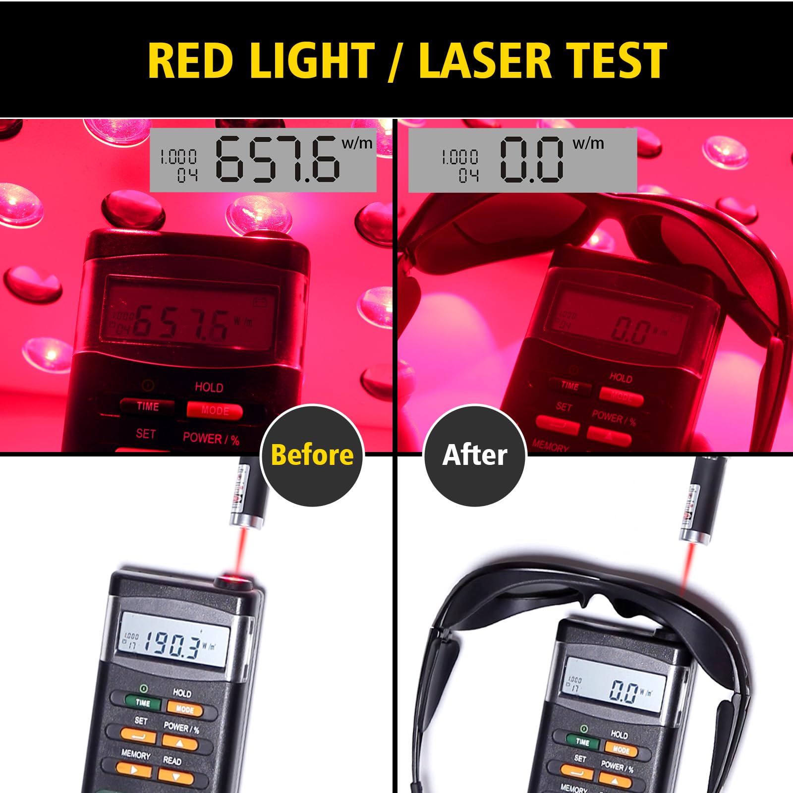 すべての波長の安全メガネ、歯科用脱毛用レーザーゴーグル、放射 - Industrial Uv Laser のレビューと価格